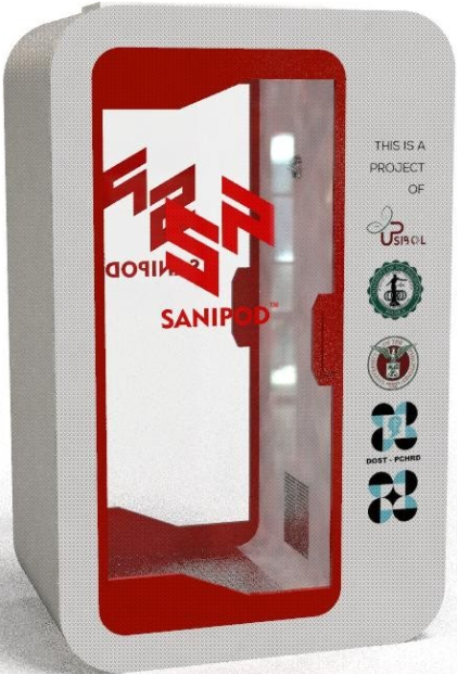 SaniPod: A Self-Contained Disinfecting Cubicle